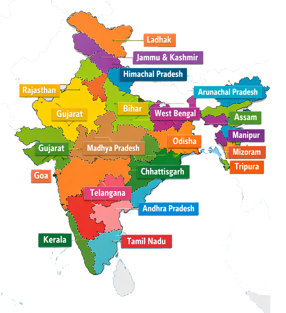 India Project Locations