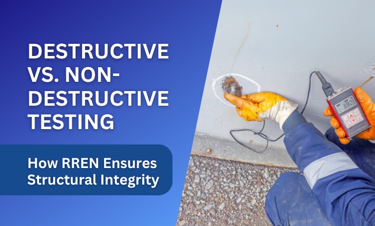 Destructive vs. Non-Destructive Testing – How RREN Ensures Structural Integrity